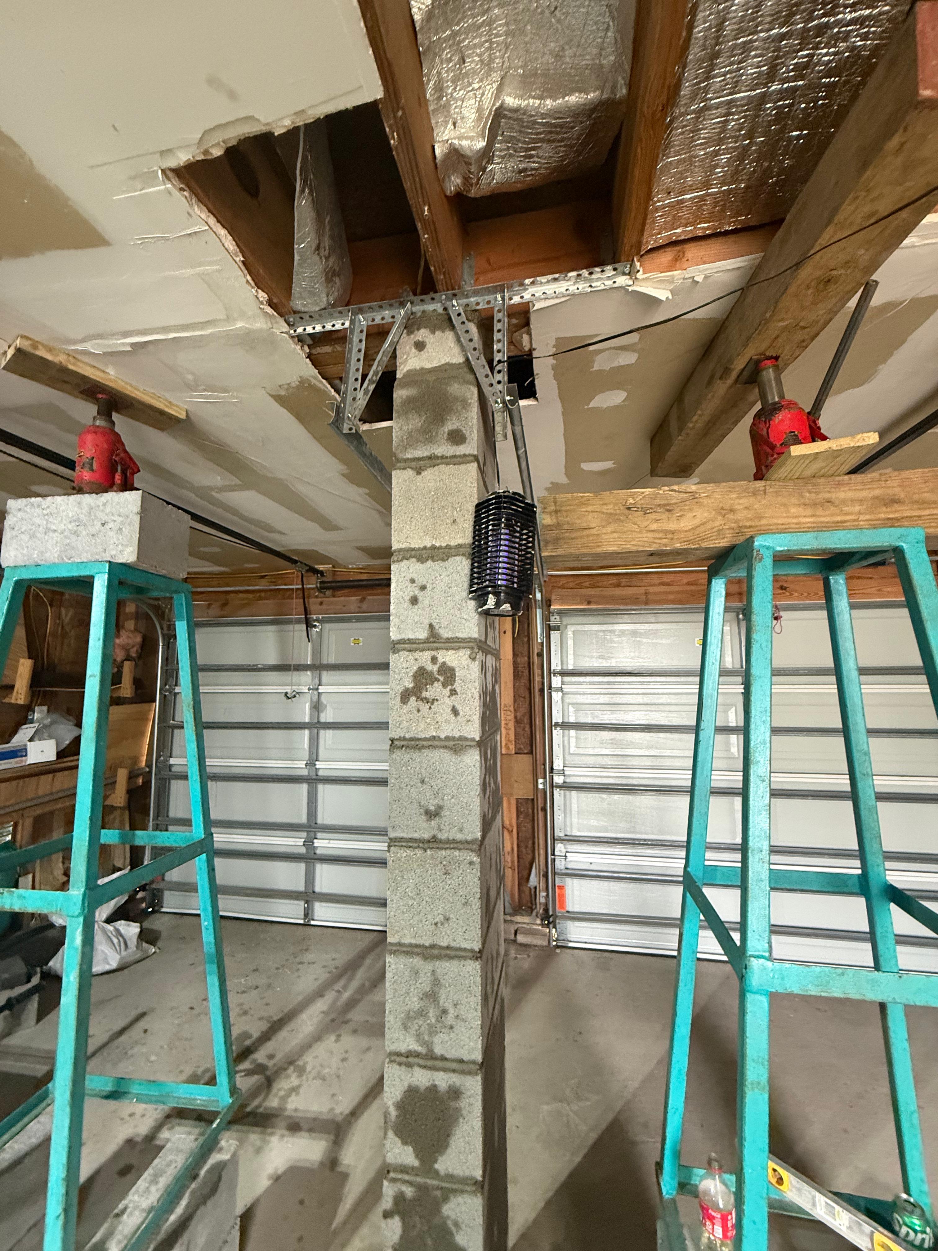 House lifting project in Galveston County