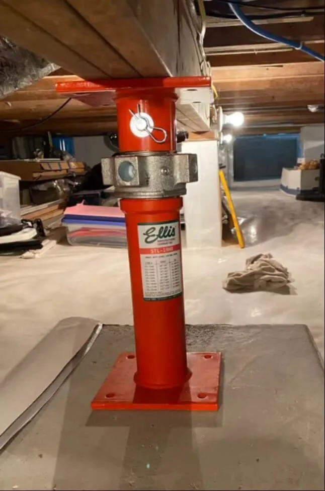 Pier and beam foundation repair