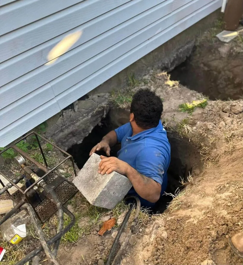 Foundation slab repair